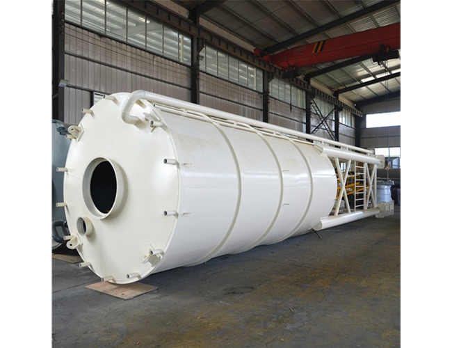 一套石灰料倉完工發(fā)貨