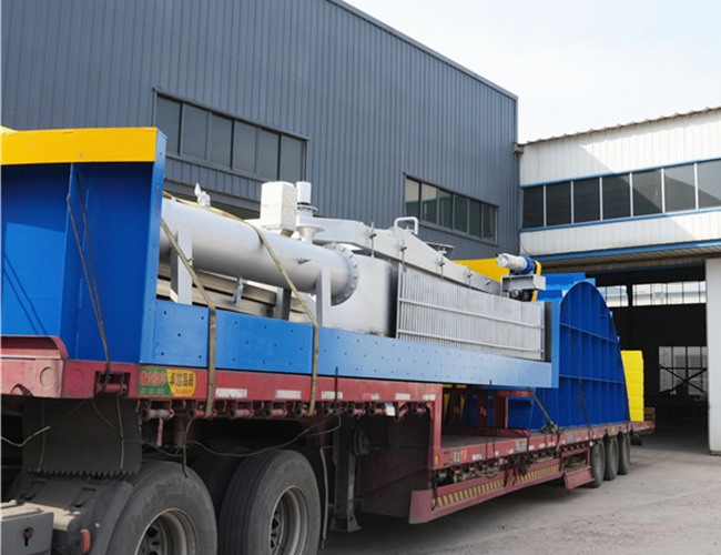 一套淺層氣浮機發(fā)貨啦！