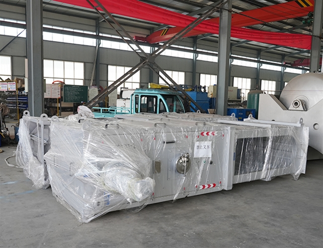 2臺內(nèi)進(jìn)流格柵除污機(jī)發(fā)貨