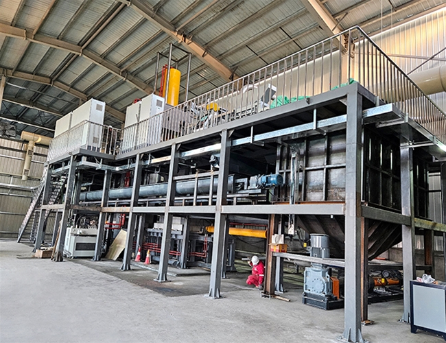 沈陽(yáng)市政污泥脫水項(xiàng)目訂購(gòu)的，智能超高壓疊層脫水機(jī)，順利安裝完工！