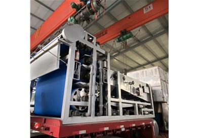 全自動(dòng)污泥處理系統(tǒng)一鍵啟動(dòng)，省事、省力、又省心