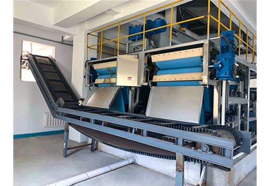 高壓帶式壓濾機工作原理與流程